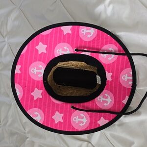 CashCruz little girl straw hat.